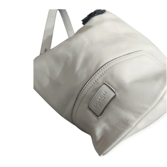 Coach Vintage Leather Slouchy Shoulder Bag EUC - Picture 6 of 11